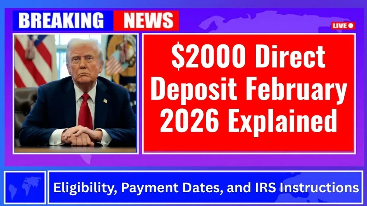 $2000 Direct Deposit