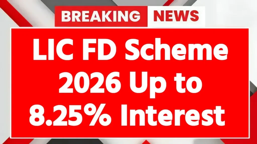 LIC FD Scheme 2026